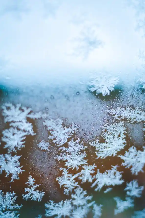 4k冬天壁纸 - 冻结 - 天空 - 雪花「哲风壁纸」