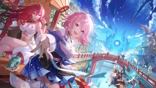 6k图片壁纸-张开嘴壁纸和云-崩坏：星轨壁纸推荐「哲风壁纸」