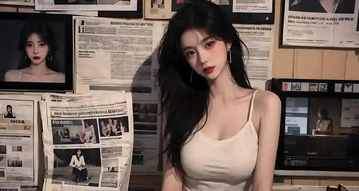 失去某种色彩的头像