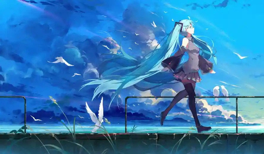 3k初音壁纸-初音未来和虚拟歌手-壁纸推荐「哲风壁纸」