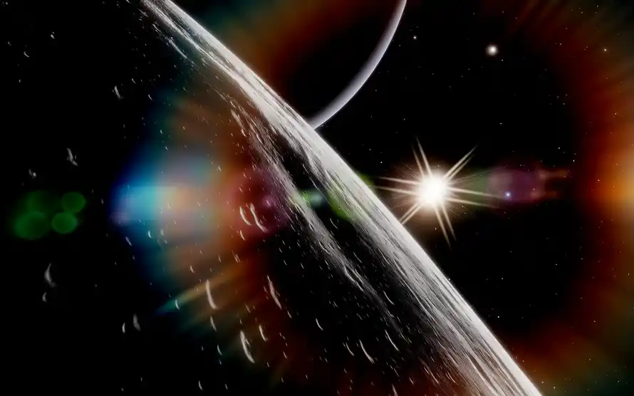 2k卫星壁纸-双星系统 - 超级木星-热门的壁纸「哲风壁纸」