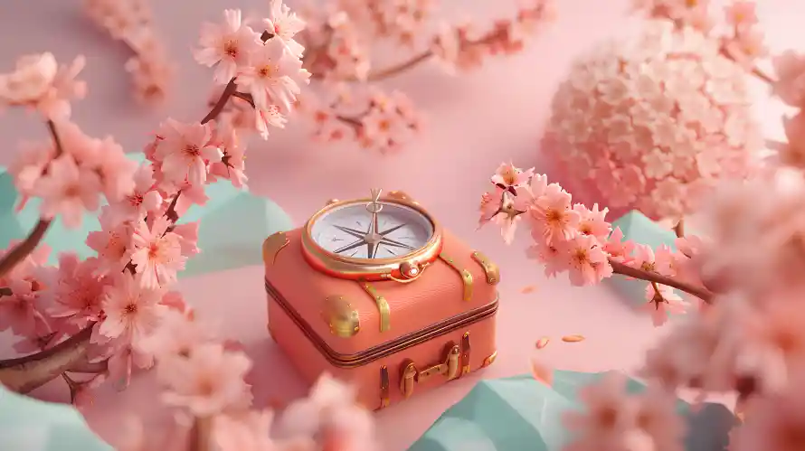 4k指南针壁纸-行李箱 - -免费下载「哲风壁纸」