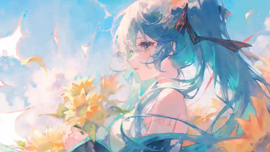 3k插画壁纸-岚/出水芙蓉 - -壁纸推荐「哲风壁纸」
