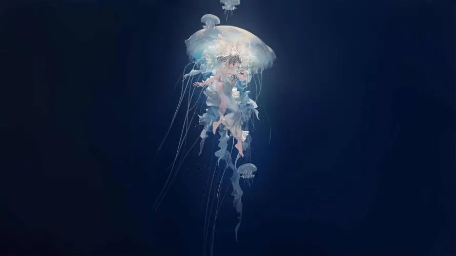 4k插画壁纸-圣/出水芙蓉 - -壁纸推荐「哲风壁纸」
