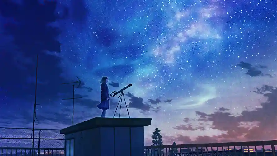 4k插画壁纸-星空 - -免费下载「哲风壁纸」