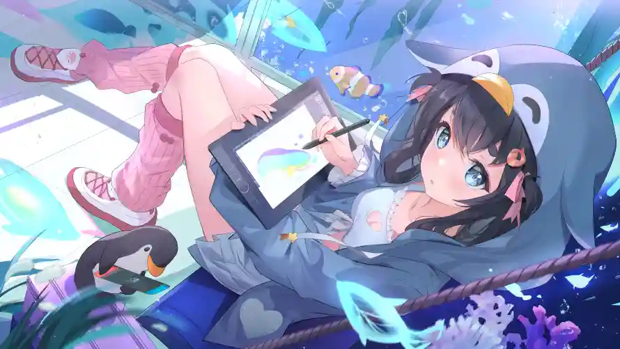 6k少女壁纸-二次元 - -热门的壁纸「哲风壁纸」