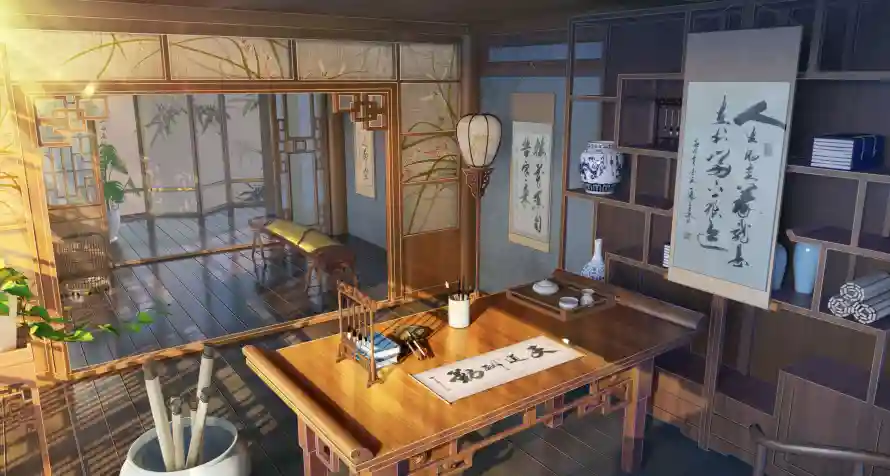 3k室内壁纸-绘画和-热门的壁纸「哲风壁纸」