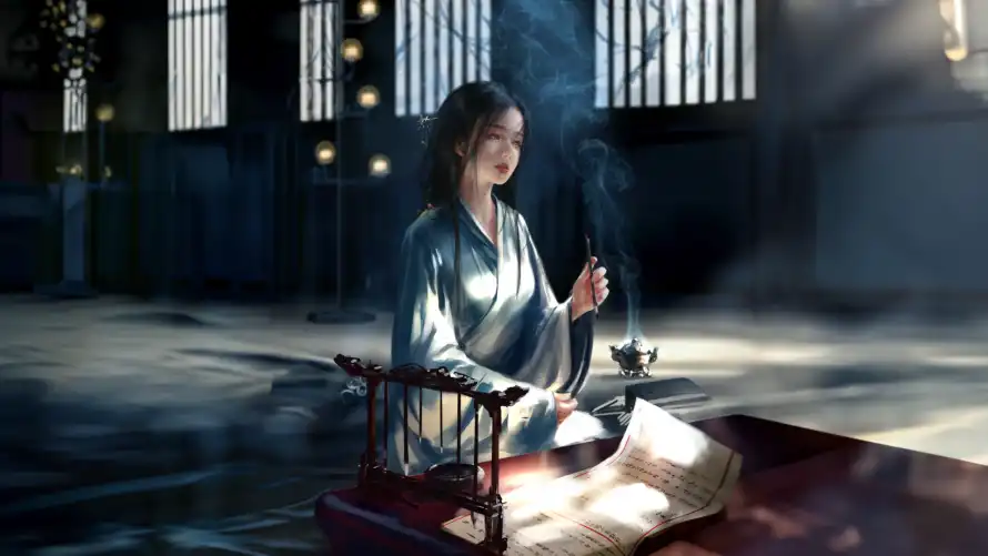 2k鬼刀壁纸-WLOP和-热门的壁纸「哲风壁纸」