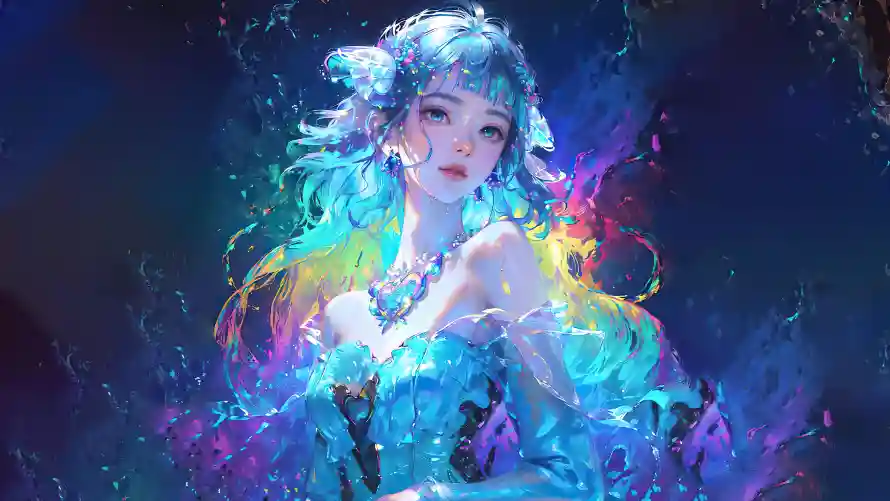 4k动漫壁纸-美女与-壁纸分享「哲风壁纸」