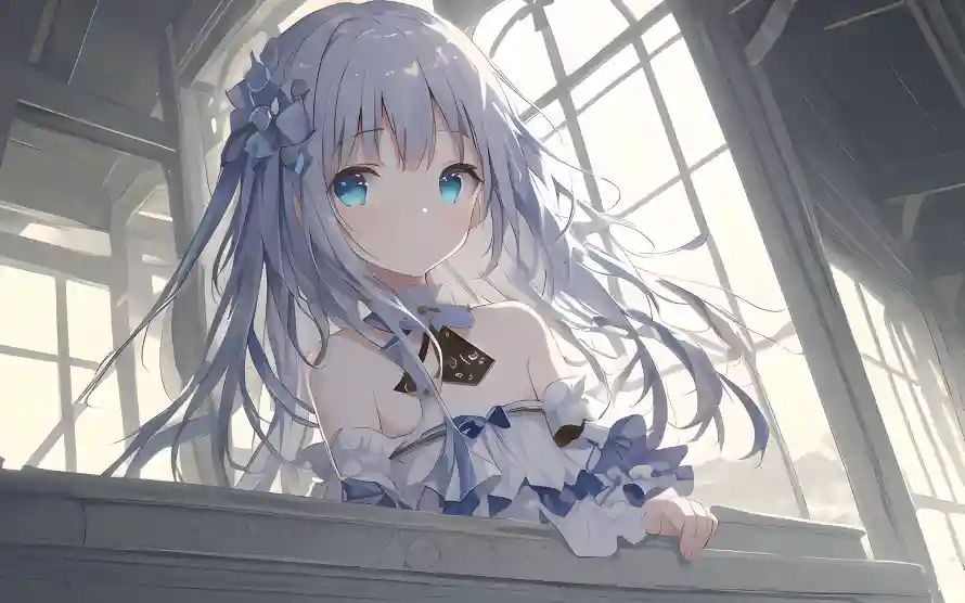2kAI壁纸-少女 - -热门的壁纸「哲风壁纸」