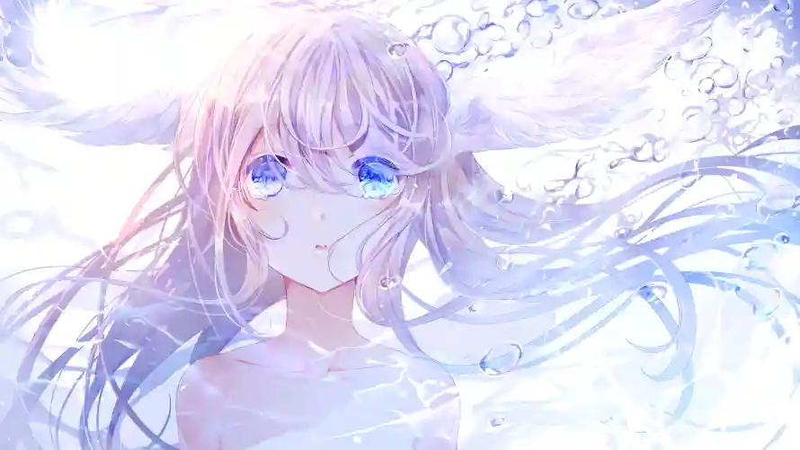 3k插画壁纸-紫/出水芙蓉 - -壁纸分享「哲风壁纸」