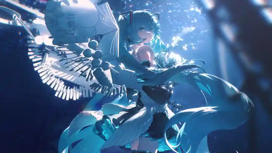 4k初音壁纸-初音未来与-免费下载「哲风壁纸」