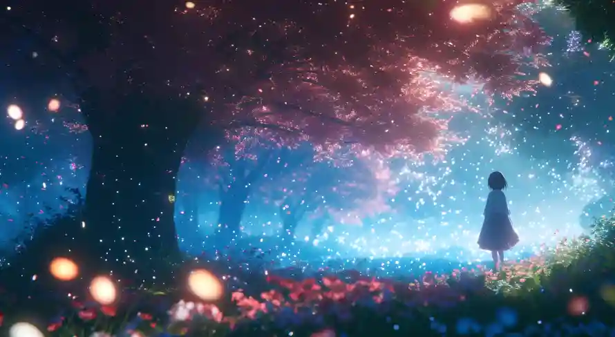 3k插画壁纸-书-出水芙蓉与-壁纸推荐「哲风壁纸」