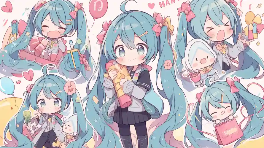 3k动漫壁纸-初音未来 - -壁纸分享「哲风壁纸」