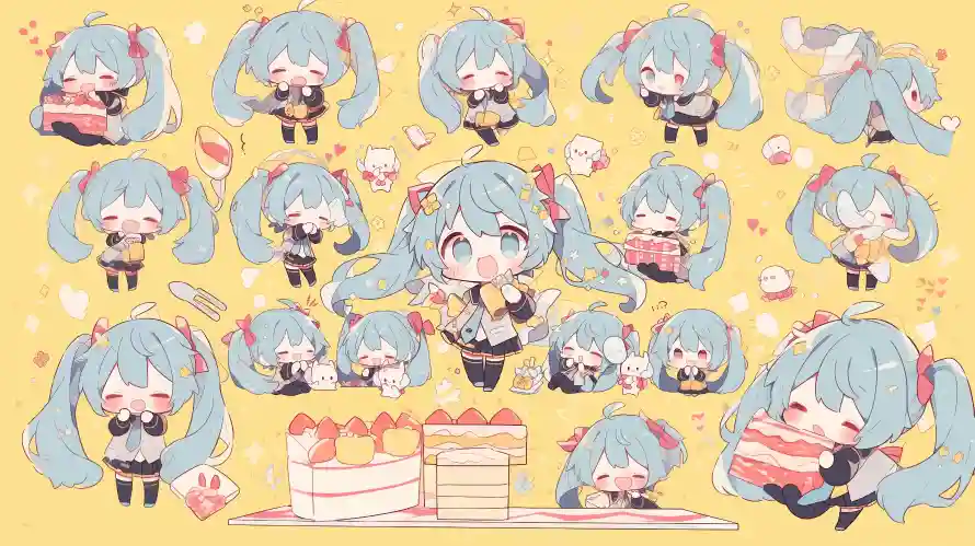3k动漫壁纸-初音未来与-壁纸分享「哲风壁纸」