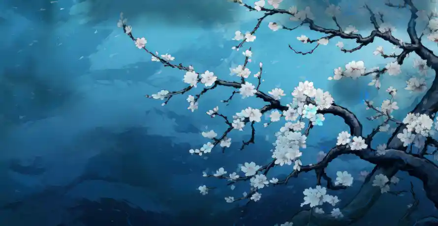 5k插画壁纸-花与-壁纸分享「哲风壁纸」