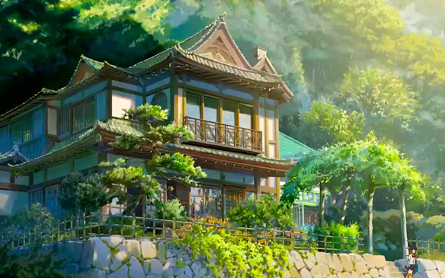 3k建筑壁纸-你的名字和-壁纸分享「哲风壁纸」