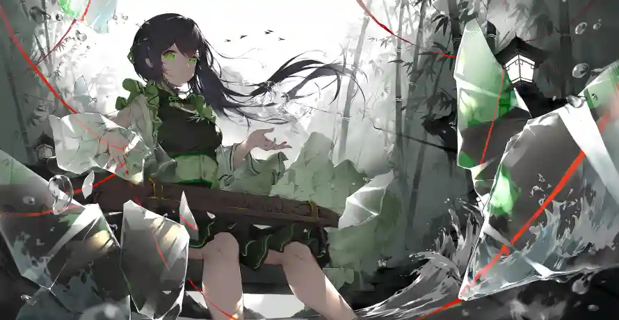 5k动漫壁纸-国风少女和-壁纸推荐「哲风壁纸」