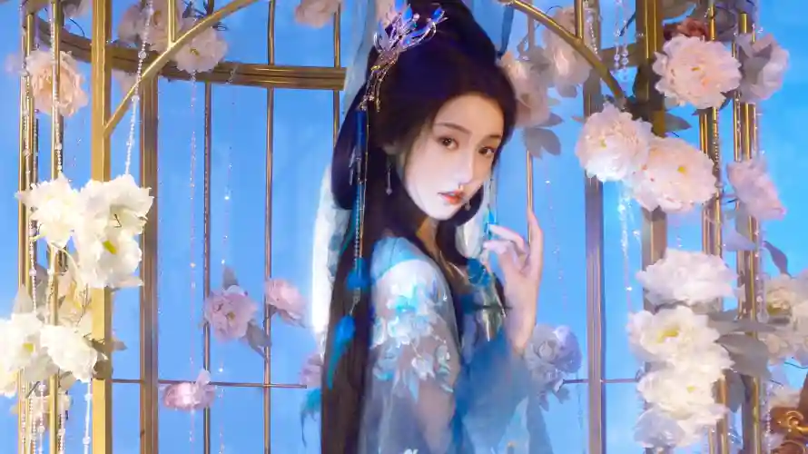 5k女明星壁纸-姜贞羽壁纸和-热门的壁纸「哲风壁纸」