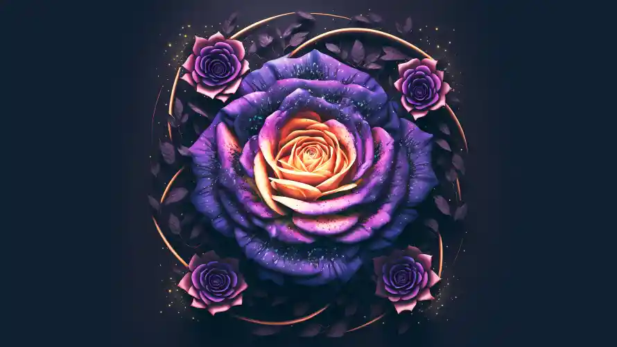 8k科幻壁纸-花与-热门的壁纸「哲风壁纸」