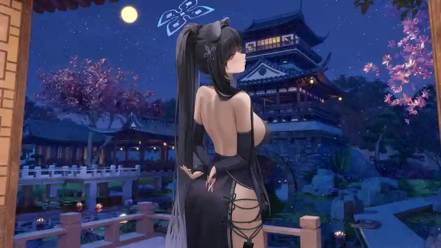 15k少女壁纸-旗袍与-免费下载「哲风壁纸」