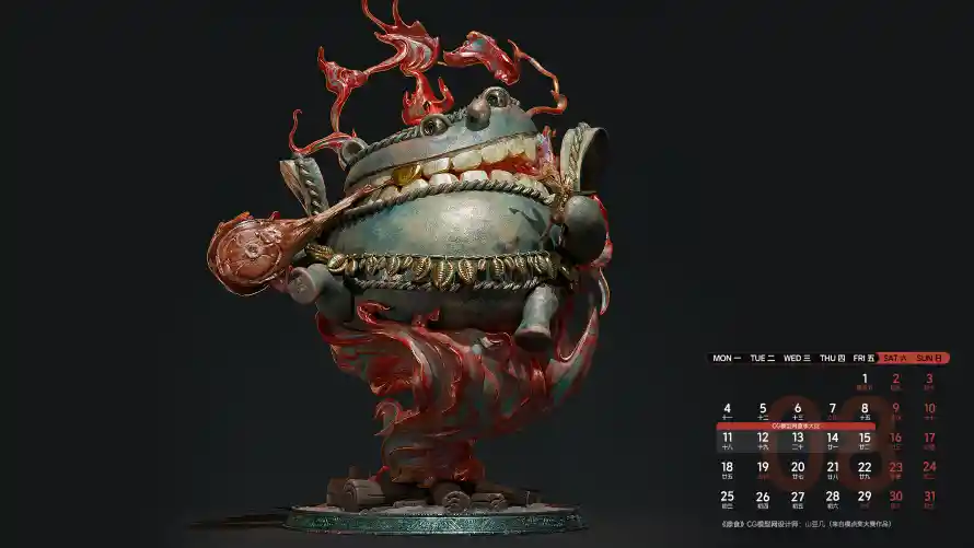 3k日历壁纸-CG艺术 - -壁纸分享「哲风壁纸」