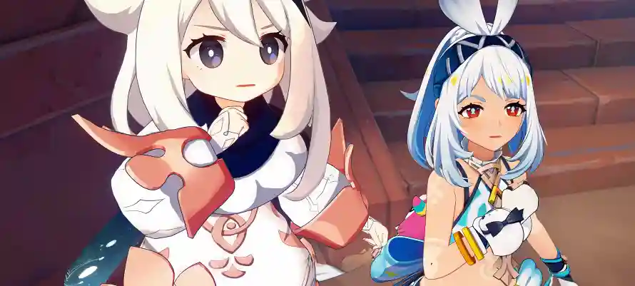 10k原神壁纸-玛拉妮壁纸和派蒙-可爱少女免费下载「哲风壁纸」