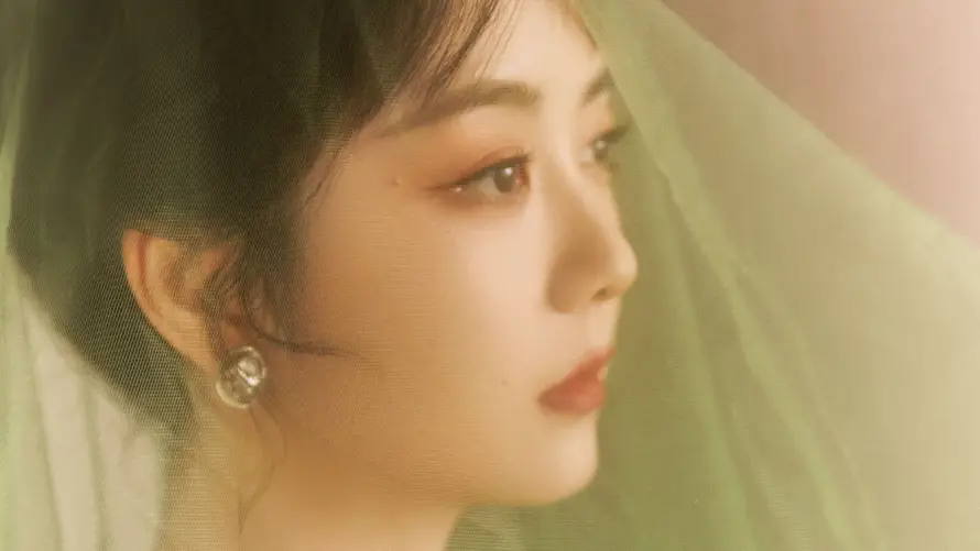 5k女明星壁纸-谭松韵 - 唯美婚纱-壁纸分享「哲风壁纸」