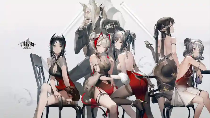 8k多人壁纸-性感美女壁纸和明日方舟-热门的壁纸「哲风壁纸」
