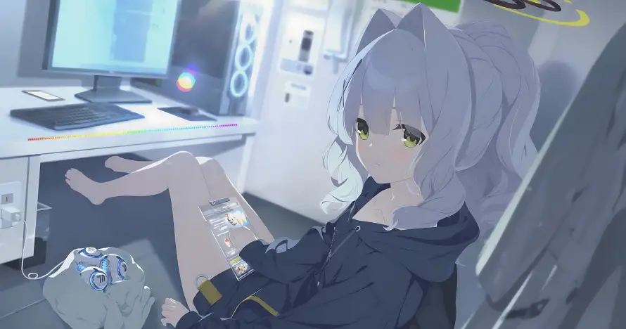 4k单人壁纸-休闲时光 - 少女-热门的壁纸「哲风壁纸」