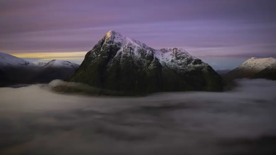 5k风景壁纸-唯美自然 - 壮观山峰-自然风景「哲风壁纸」