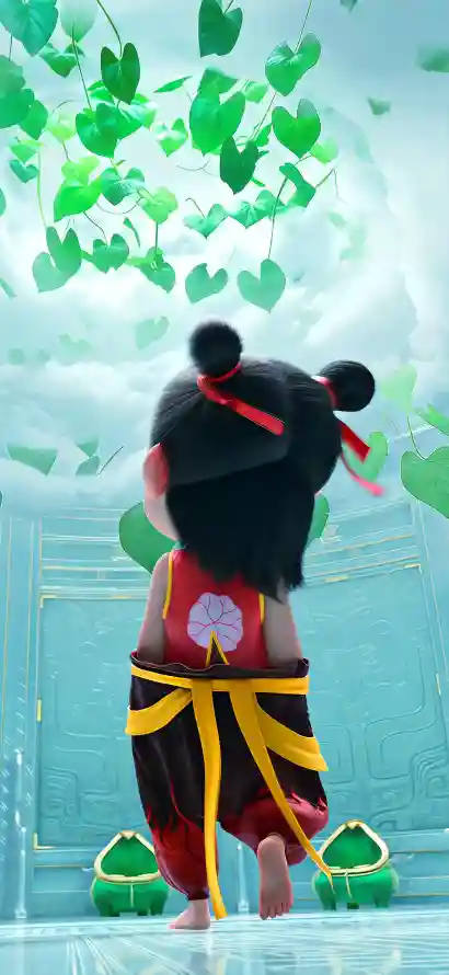 4k动画壁纸 - 哪吒 - 动画角色 - 哪吒形象「哲风壁纸」
