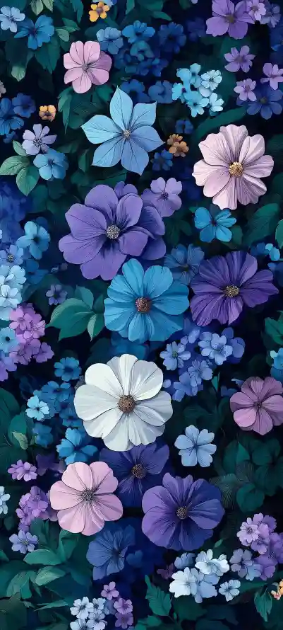 4k自然壁纸 - 花 - 多彩花卉 - 白色花朵「哲风壁纸」