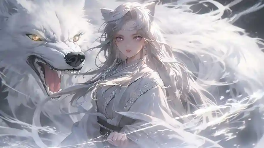 2k奇幻壁纸-人物动物壁纸和少女-唯美画风壁纸推荐「哲风壁纸」