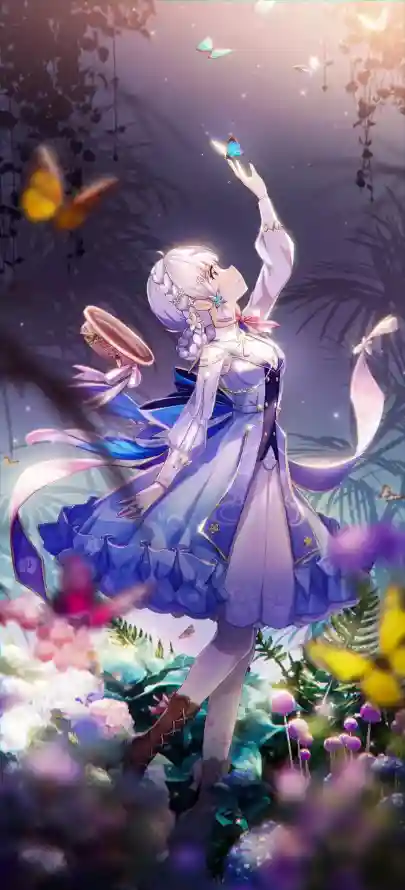 4k原神壁纸 - 小姐 - 大小姐 - 花卉场景「哲风壁纸」