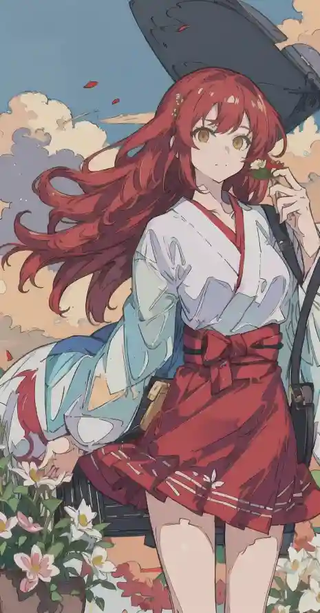4k小说壁纸 - 龙族 - 动漫人物 - 和风服饰「哲风壁纸」