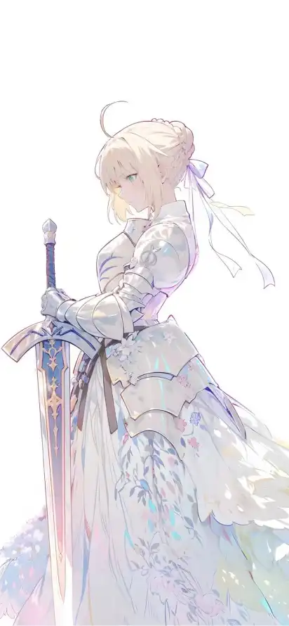 4k插画壁纸 - 剑 - 服饰 - 角色「哲风壁纸」