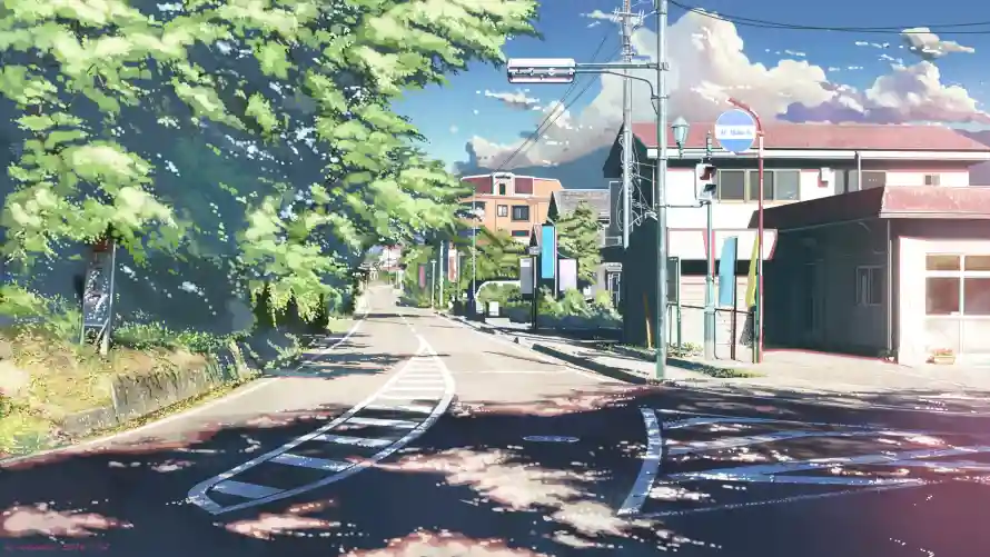2k街道壁纸-二次元与风景-动漫场景热门的壁纸「哲风壁纸」