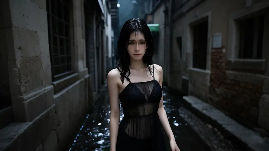 4k巷道壁纸-暗黑风 - 雨夜-热门的壁纸「哲风壁纸」