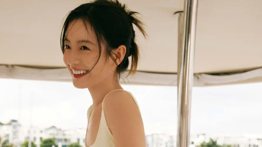 4k写真壁纸 - 清新 - 笑容 - 女明星「哲风壁纸」