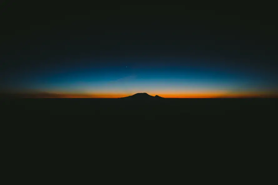 4k夕阳壁纸-天际线壁纸和夜空-自然景色壁纸分享「哲风壁纸」