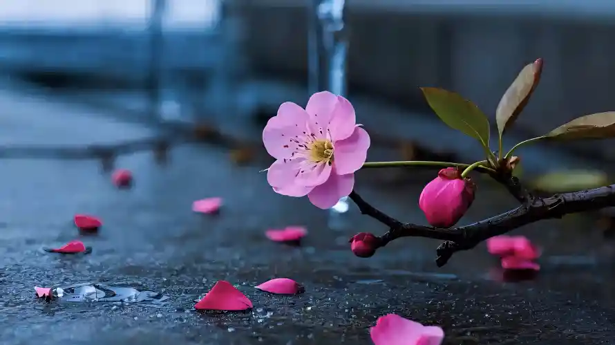 4k春天壁纸-落花 - 花卉-免费下载「哲风壁纸」