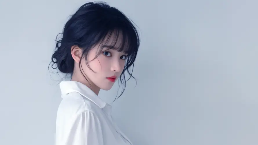 3k美人壁纸-清新美人和背景-壁纸分享「哲风壁纸」