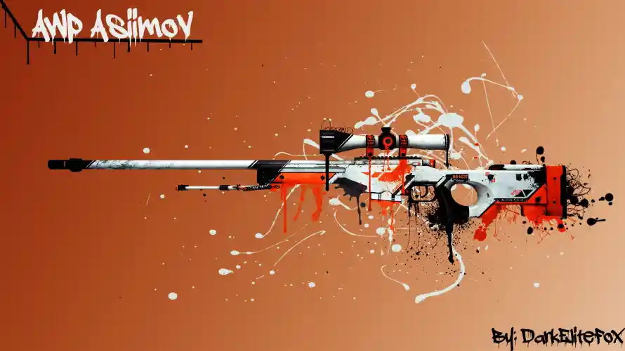 2k抽象壁纸-AWP壁纸和枪械-csgo免费下载「哲风壁纸」