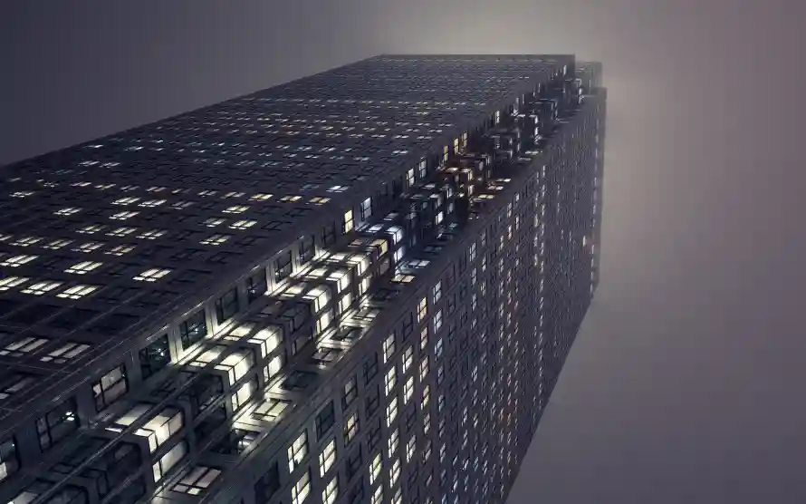 4k夜景壁纸-高楼 - 建筑-热门的壁纸「哲风壁纸」
