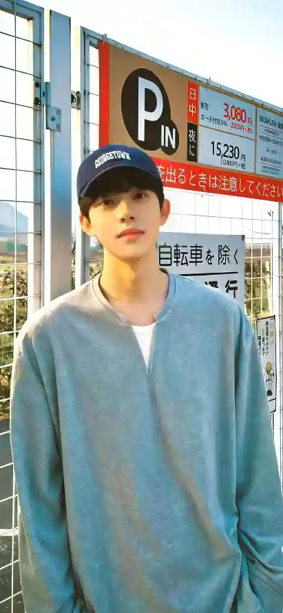 4k奶狗壁纸 - 少年 - 帽子 - 户外「哲风壁纸」
