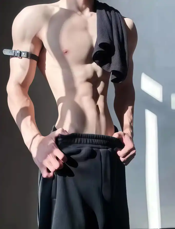 4k型男壁纸 - 腹肌 - 健硕身材 - 男性魅力「哲风壁纸」