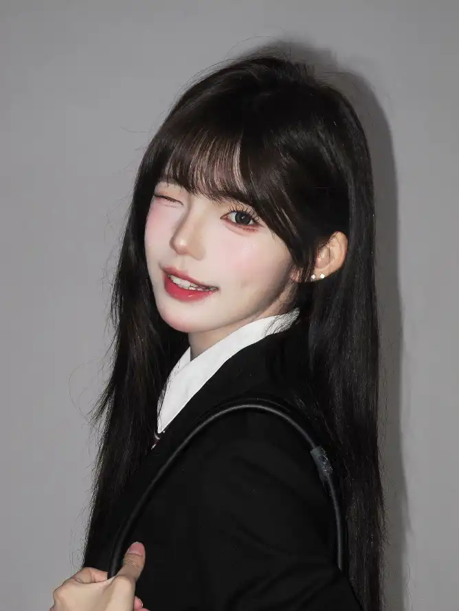 4k少女壁纸 - 校园 - 校服 - 甜美「哲风壁纸」