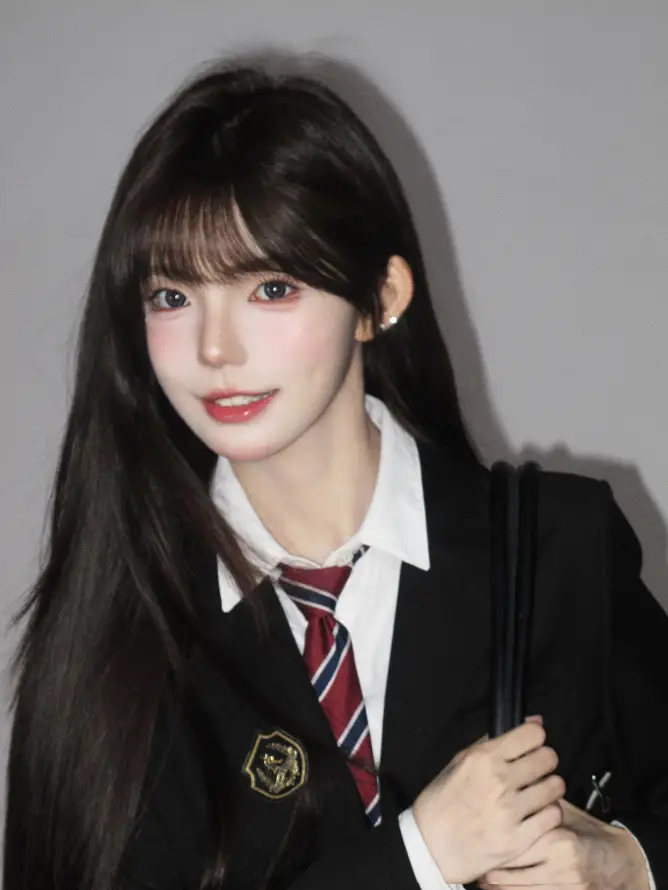 4k少女壁纸 - 校服 - 甜美 - 青春「哲风壁纸」