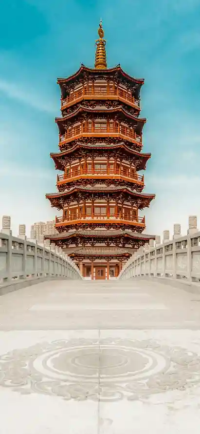 4k历史壁纸 - 宝塔 - 中式建筑 - 传统建筑「哲风壁纸」
